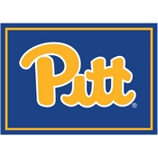 University of Pittsburgh 4x6 Spirit Rug (4000054304), 5021PIT1
